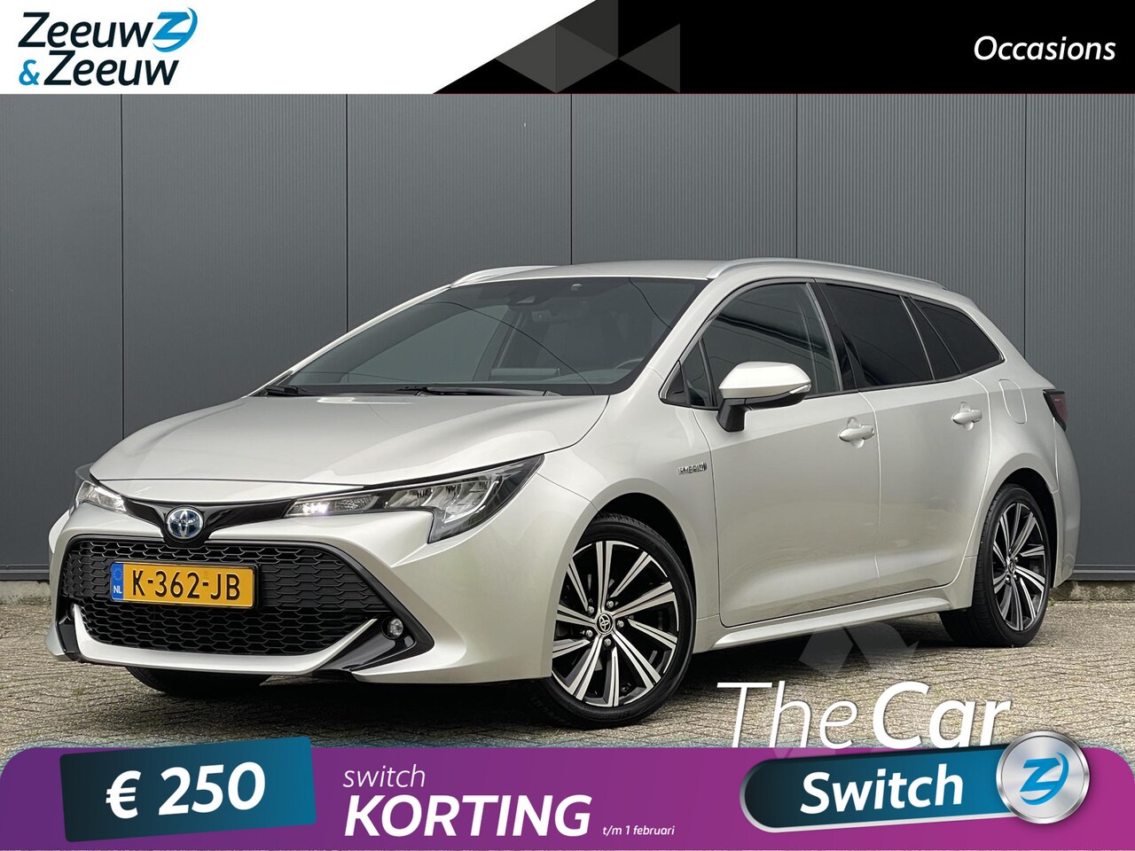 Toyota Corolla Touring Sports - 1.8 Hybrid Dynamic | Navi | Clima | Camera | Stoelverwarming | Trekhaak | Apple Carplay & - AutoWereld.nl