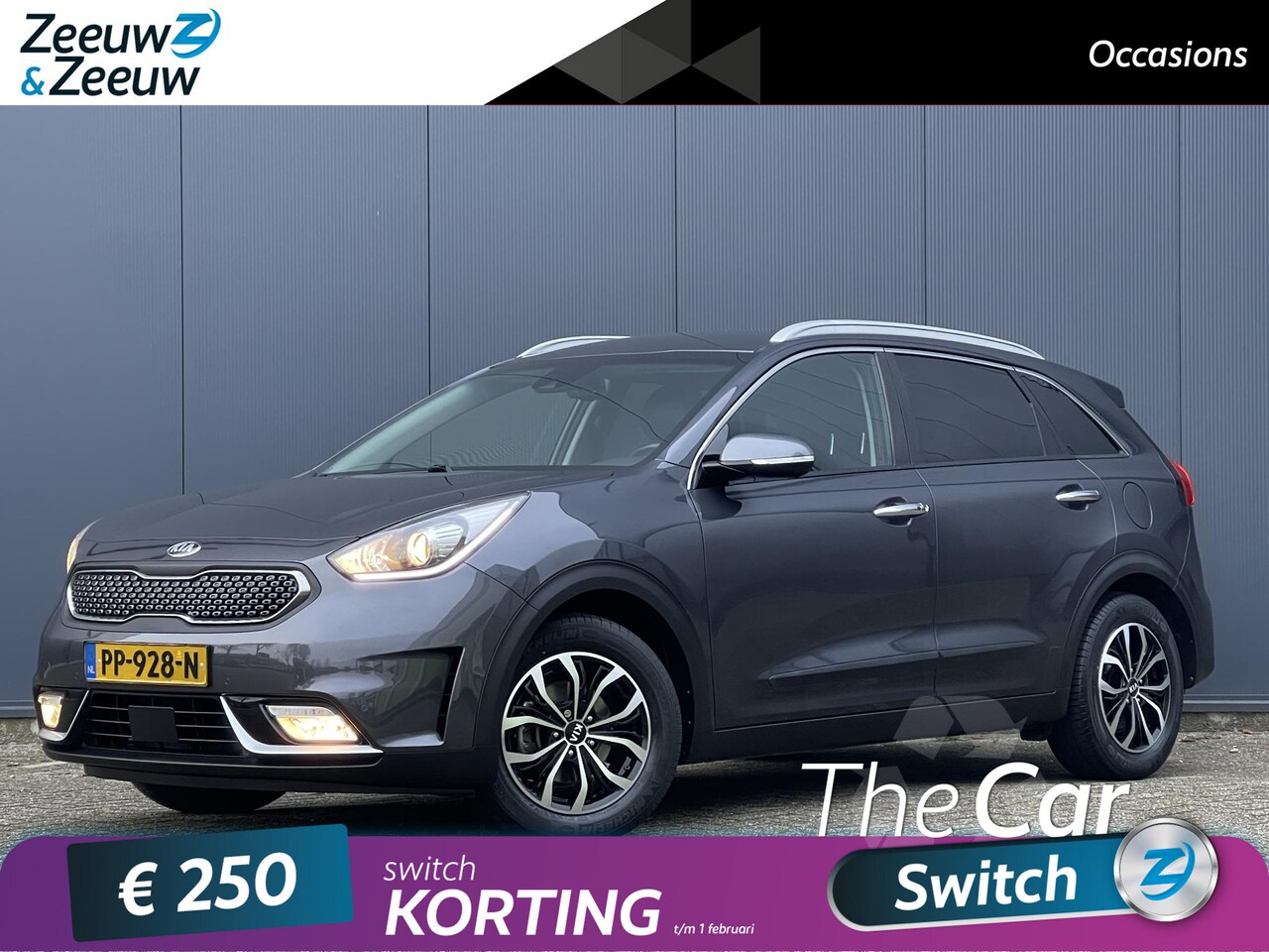 Kia Niro - 1.6 GDi Hybrid BusinessLine | Clima | Camera | Cruise | Apple Carplay | Android Auto | - AutoWereld.nl