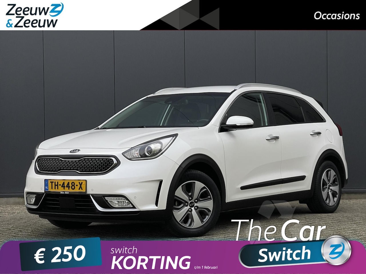 Kia Niro - 1.6 GDi Hybrid ExecutiveLine | Navi | Camera | Climate Control | Cruise Control | Stoelver - AutoWereld.nl