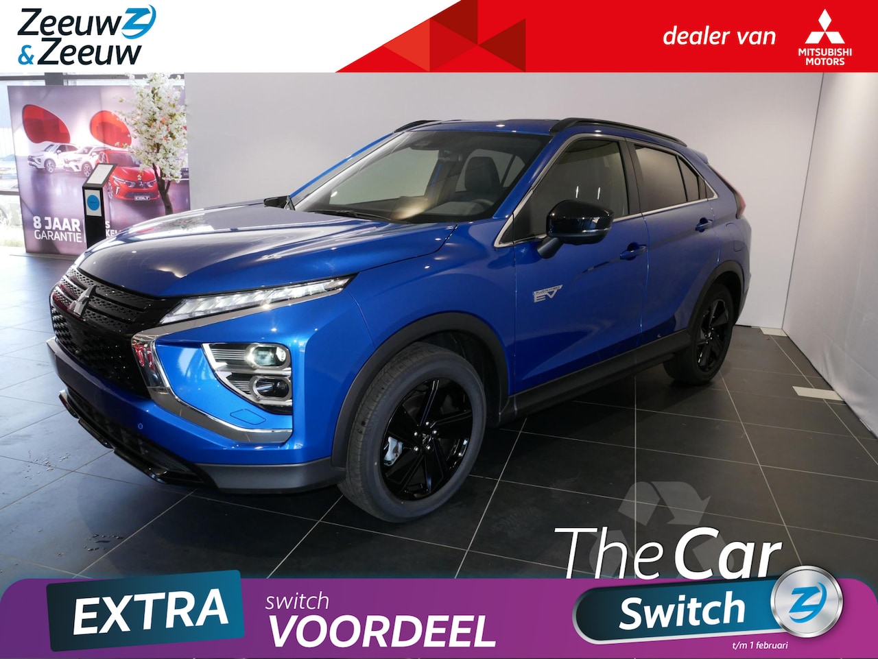 Mitsubishi Eclipse Cross - 2.4 PHEV Black Edition uitverkoop € 8000,- Korting Op is Op | 8 Jaar Garantie! | 1500KG tr - AutoWereld.nl