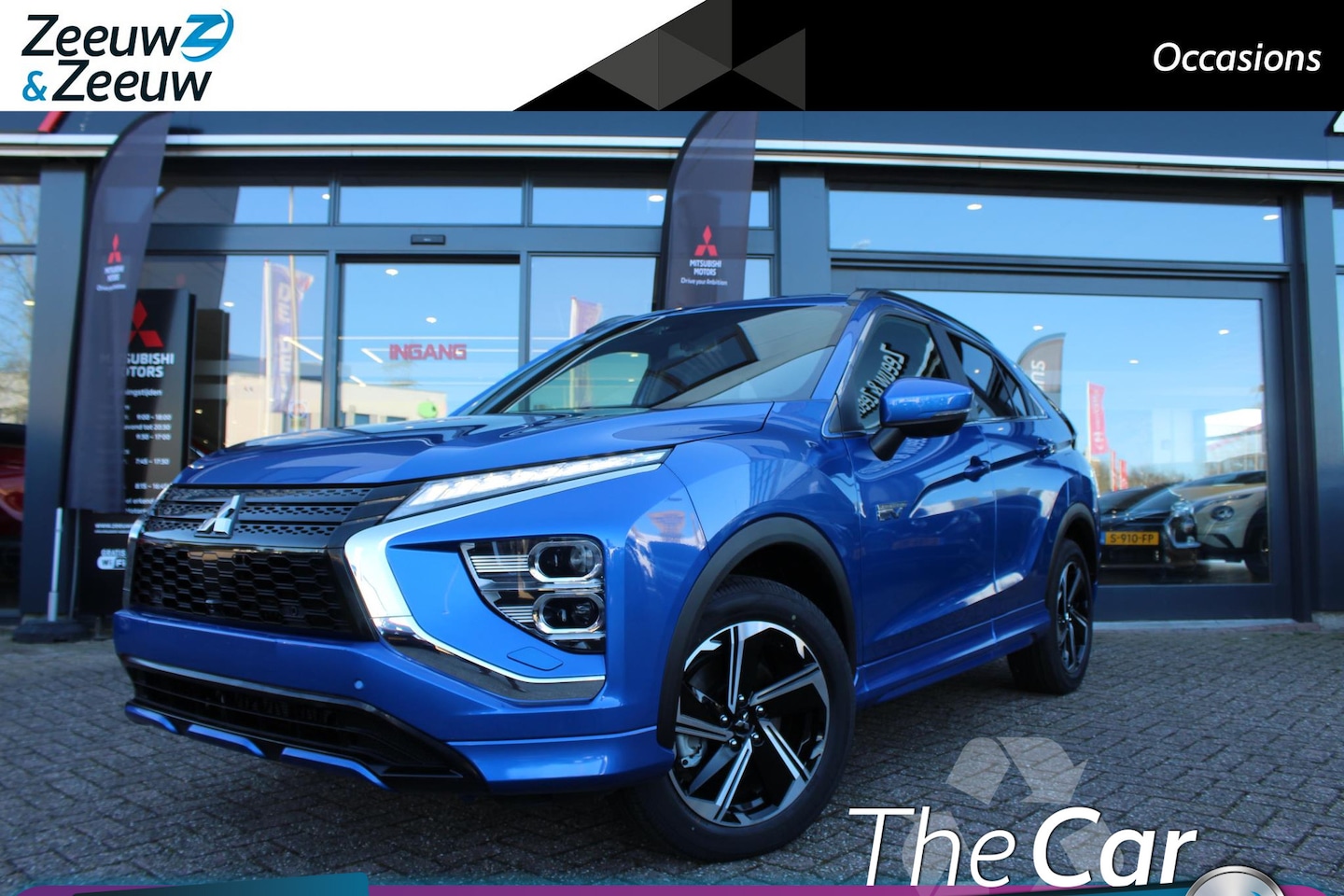 Mitsubishi Eclipse Cross - 2.4 PHEV Prestige+ | DEMO | 8 jaar garantie| Head up display | Stoelverwarming | Navigatie - AutoWereld.nl