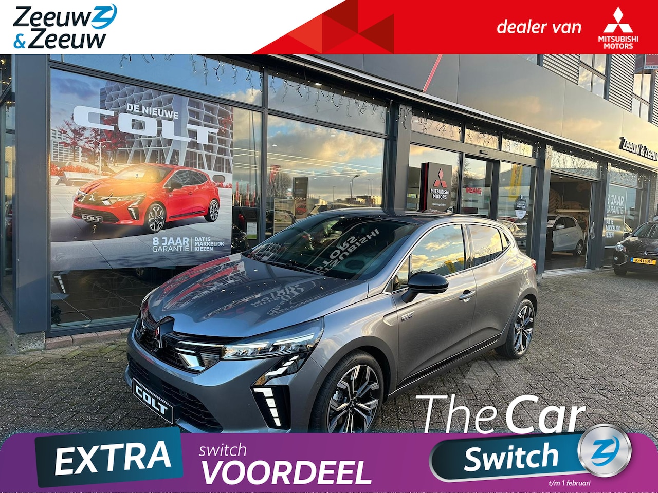 Mitsubishi Colt - 1.6 Hev Instyle | €2500,- Korting | 8 Jaar Garantie | Apple CarPlay & Android-Auto | Snel - AutoWereld.nl