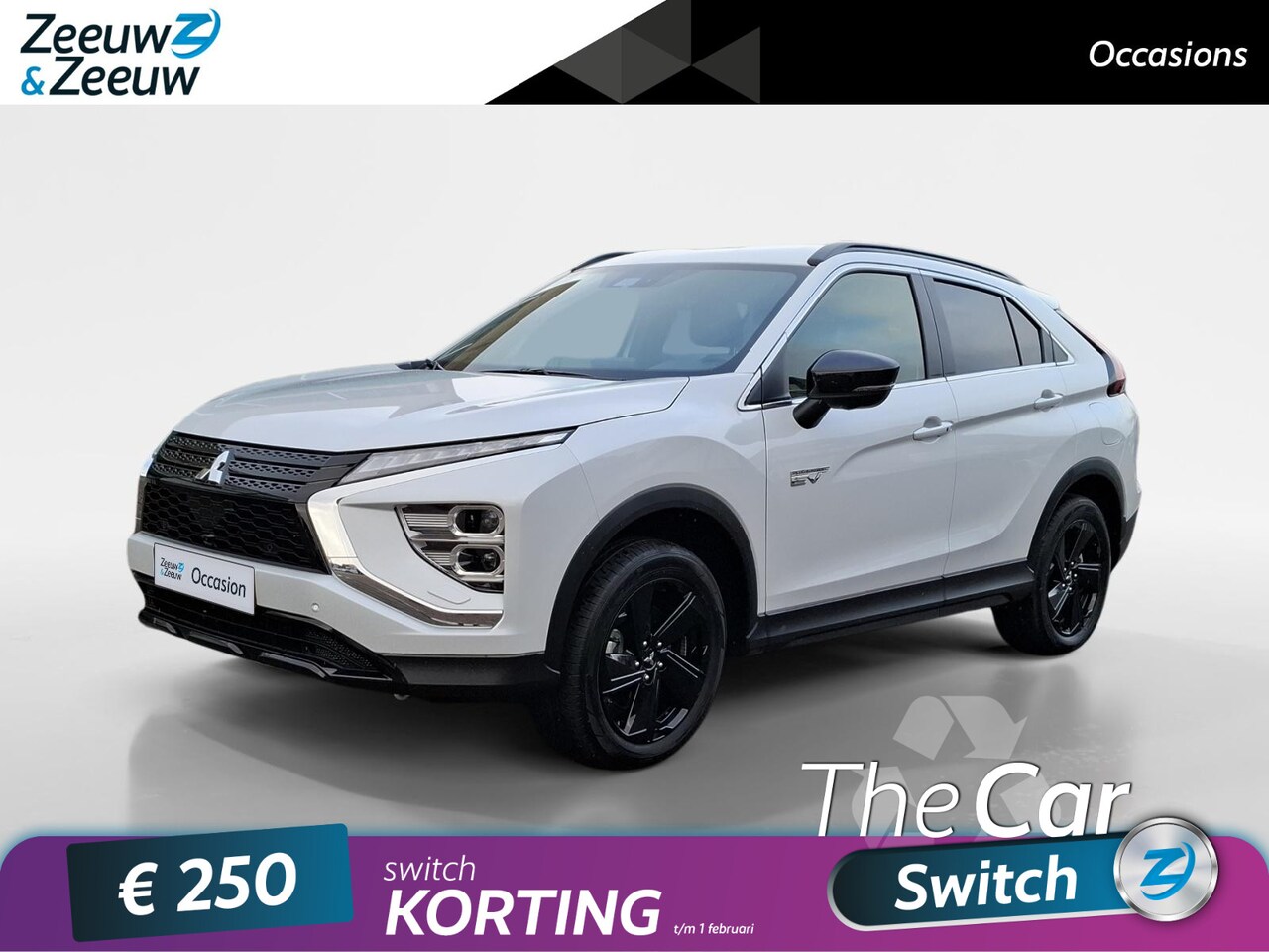 Mitsubishi Eclipse Cross - 2.4 PHEV Black Edition | NL-AUTO | GARANTIE | CAMERAS | - AutoWereld.nl