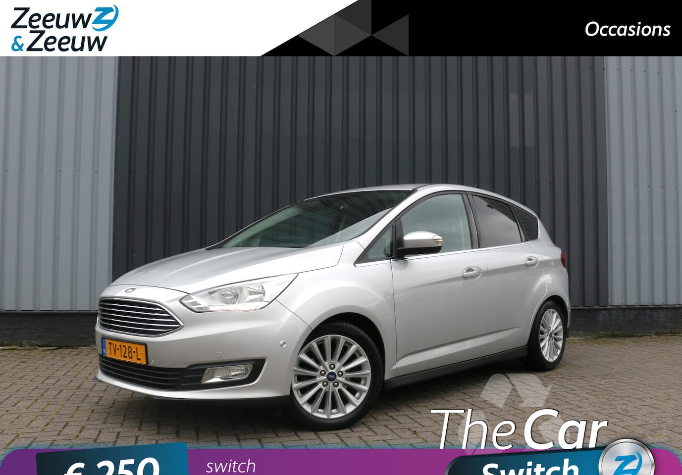 Ford C-Max - 1.0 Titanium Climate Cruise Camera Navigatie PDC v+a Privacy Glass - AutoWereld.nl