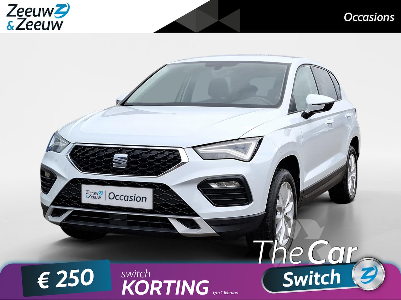 Seat Ateca - 1.5 TSI Style Business Intense | AUTOMAAT | 1 JAAR GARANTIE | CAMERA | APPLE CARPLAY/ANDRO - AutoWereld.nl