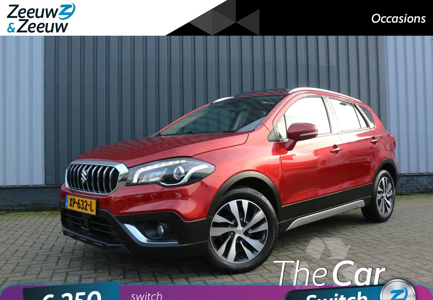 Suzuki S-Cross - 1.0 Boosterjet Stijl ALLE OPTIES !! Clima Adaptive cruise Panoramadak Leder Camera - AutoWereld.nl