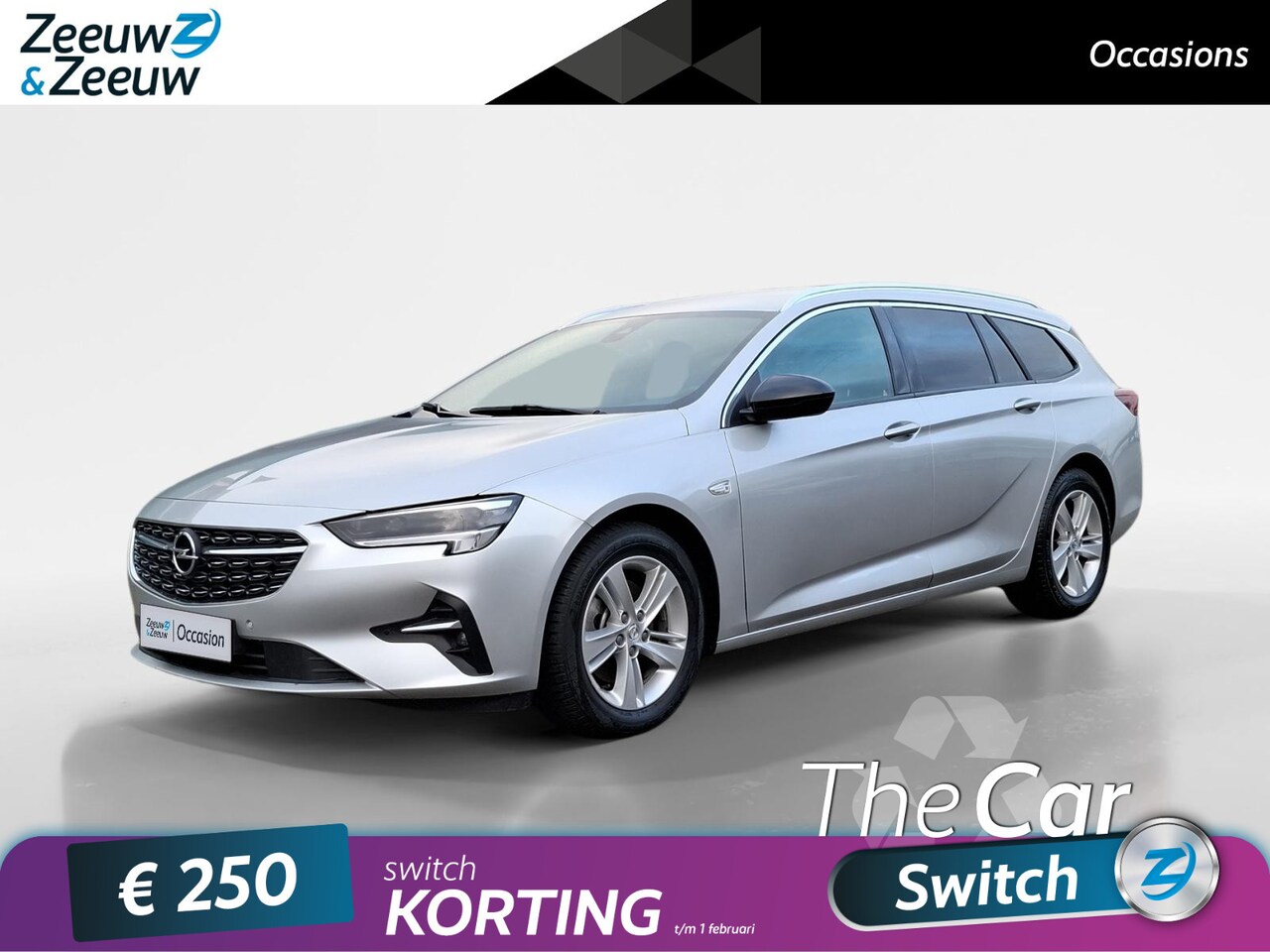 Opel Insignia Sports Tourer - 2.0 Turbo Business Automaat | Navigatie | Parkeersensoren | Dodehoek Detectie | Stuur-en s - AutoWereld.nl