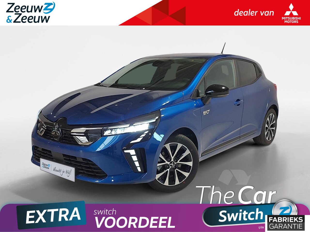 Mitsubishi Colt - 1.6 HEV Intense | Achteruitrijcamera | Parkeersensoren | Cruise control | Apple Carplay/An - AutoWereld.nl