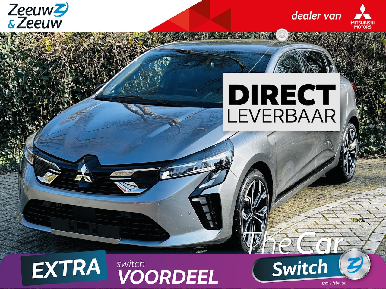 Mitsubishi Colt - 1.0T MT Instyle 8 jaar garantie| NU 4000,- VOORRAAD KORTING . 360 Camera | Parkeersensoren - AutoWereld.nl