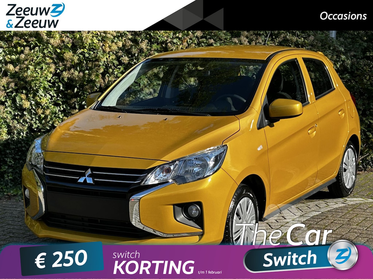 Mitsubishi Space Star - 1.2 Connect+ | € 1500,- VOORRAAD KORTING! | 7 inch multimediasysteem | Bluetooth | USB aan - AutoWereld.nl