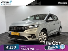 Dacia Sandero - 1.0 - 90PK TCe Comfort | 1e eigenaar | Camera | Parkeersensoren | Airco | Armsteun | Full