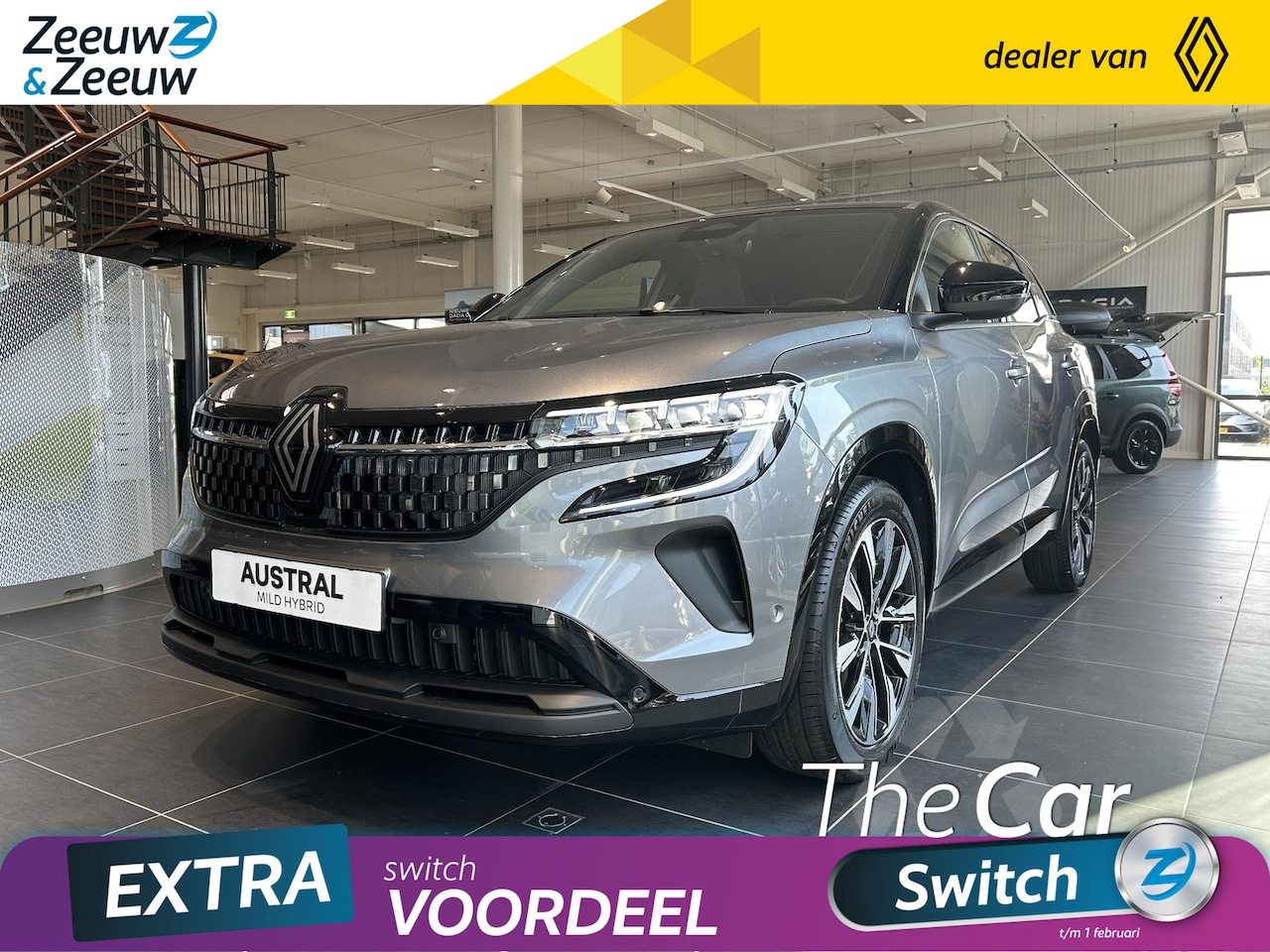 Renault Austral - E-Tech Hybrid 200 Techno | Profiteer nu van de €4000,- Zeeuw & Zeeuw korting! | - AutoWereld.nl