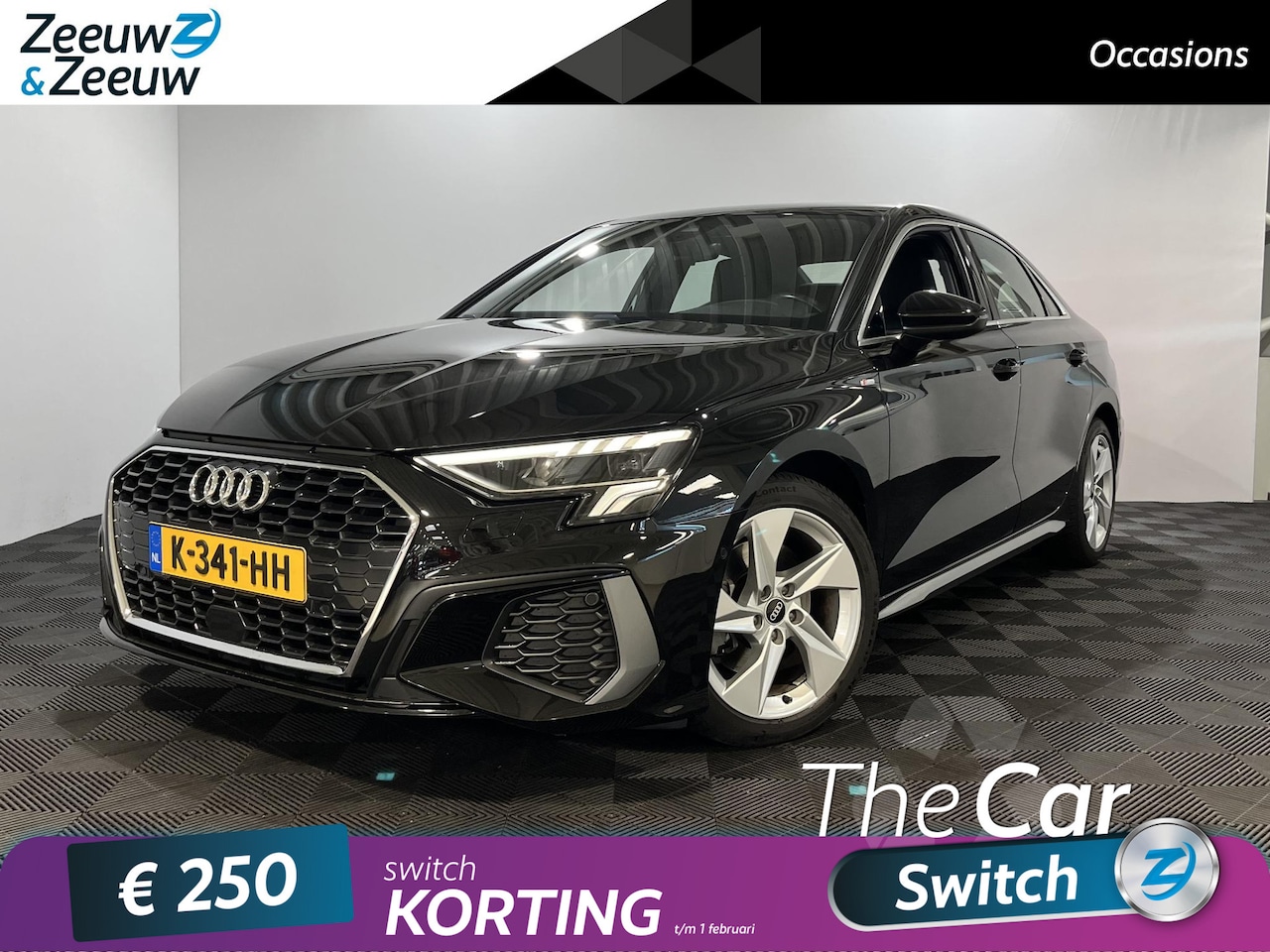 Audi A3 Limousine - 30 TFSI S edition | Apple Carplay & Android Auto | Cruise Control | Climate Control | NAVI - AutoWereld.nl