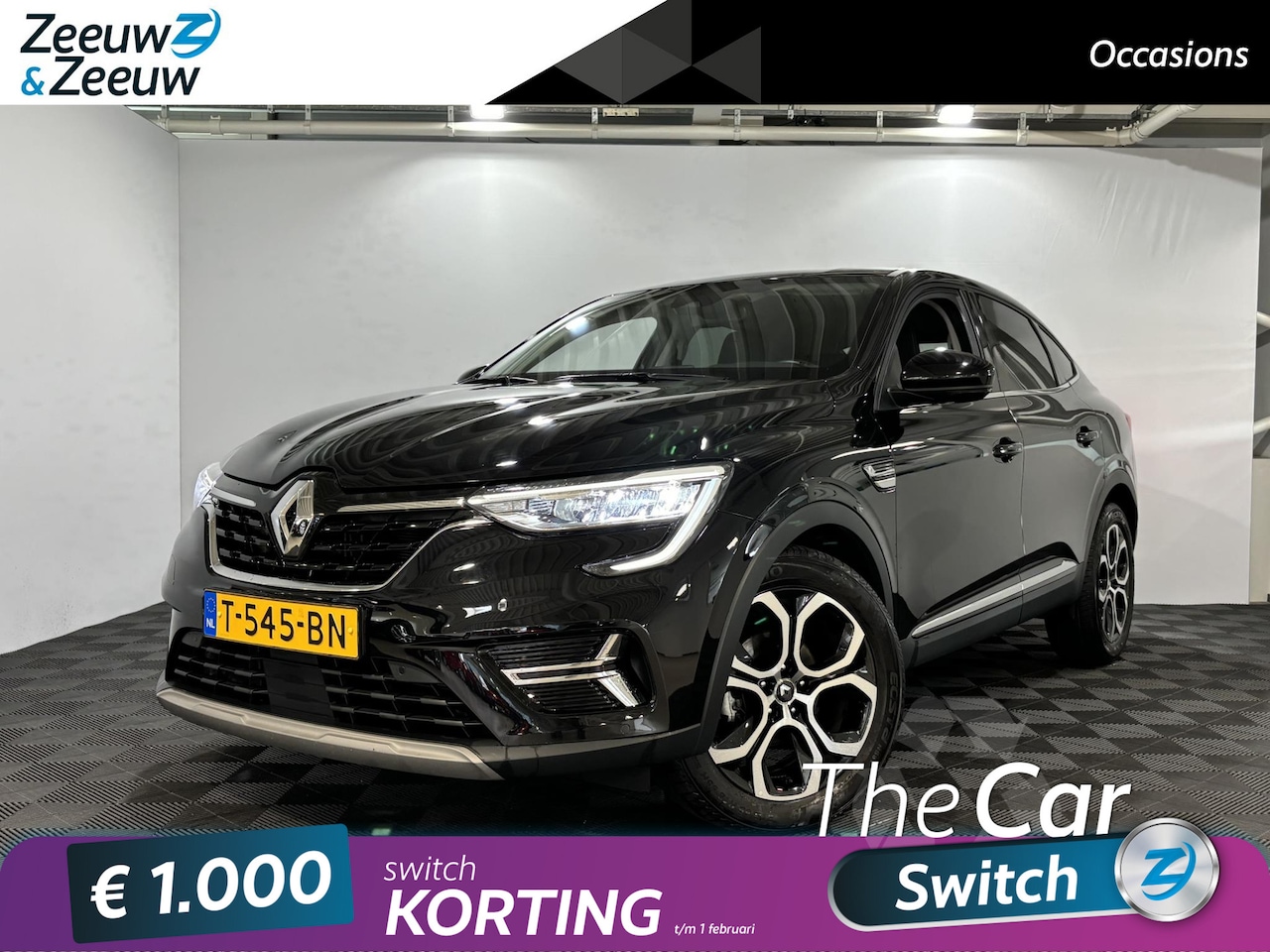 Renault Arkana - 1.3 - 160PK MHEV Techno Automaat | 1e eigenaar | Full LED | Privacy Glass | Cruise Control - AutoWereld.nl