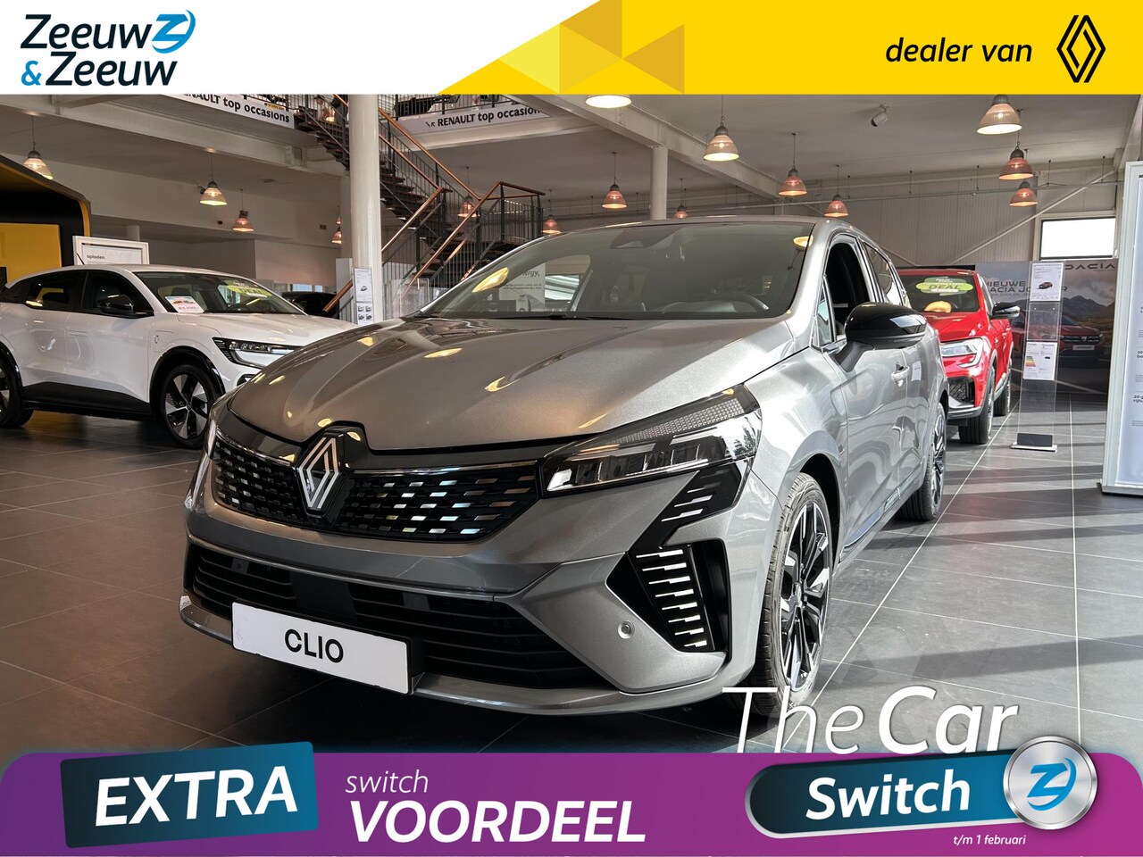 Renault Clio - E-Tech Full Hybrid 145 Techno | NU leverbaar en profiteer van €1800,- extra Zeeuw & Zeeuw - AutoWereld.nl