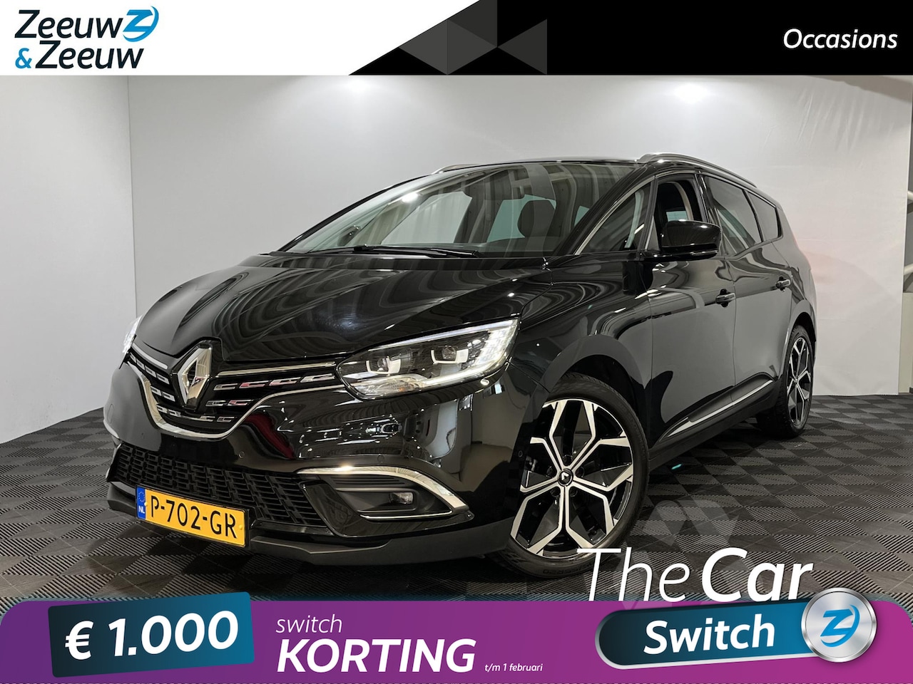 Renault Grand Scénic - 1.3 - 140PK TCe Intens 7p. | 1e eigenaar | Camera | Cruise Control | Navi | Parkeersensore - AutoWereld.nl