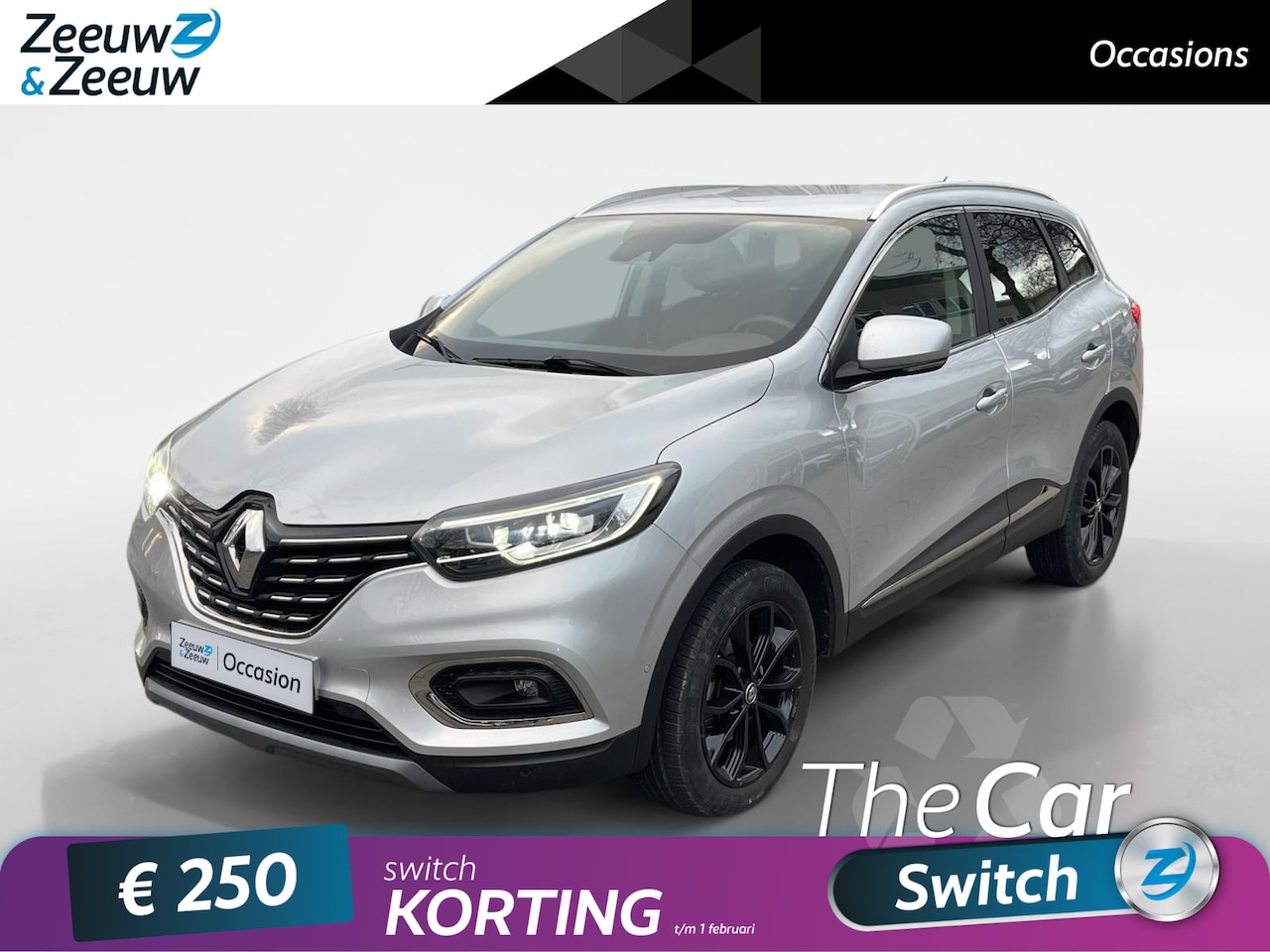 Renault Kadjar - 1.3 TCe Intens Navi camera parkeersensoren zwarte velgen apple carplay android auto automa - AutoWereld.nl