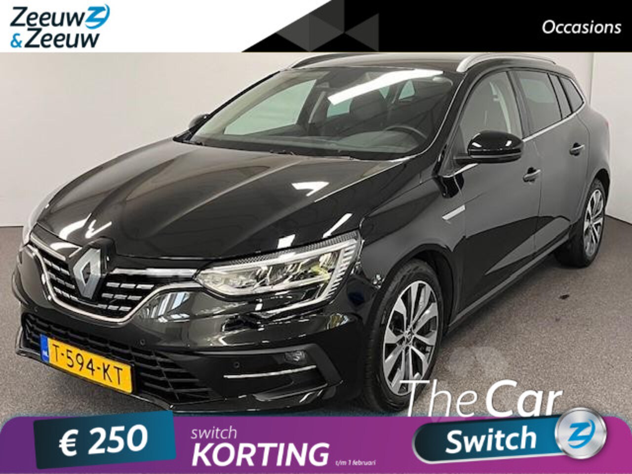 Renault Mégane Estate - 1.3 TCe 140 Techno GOEDKOOPSTE VAN NEDERLAND NETTE AUTO, LUXE UITVOERING, LAGE KM STAND - AutoWereld.nl