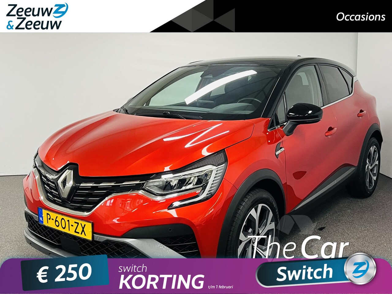 Renault Captur - 1.0 TCe 90 R.S. Line GOEDKOOPSTE VAN NEDERLAND Navi airco trekhaak camera parkeersensoren - AutoWereld.nl