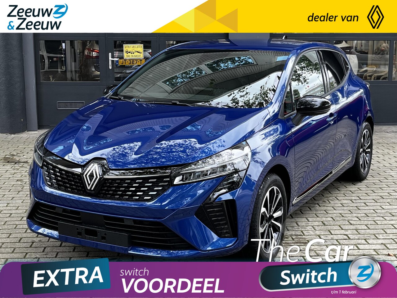 Renault Clio - 1.6 E-Tech Full Hybrid 145 techno | Climate Control | Cruise Control | Apple Carplay/ Andr - AutoWereld.nl