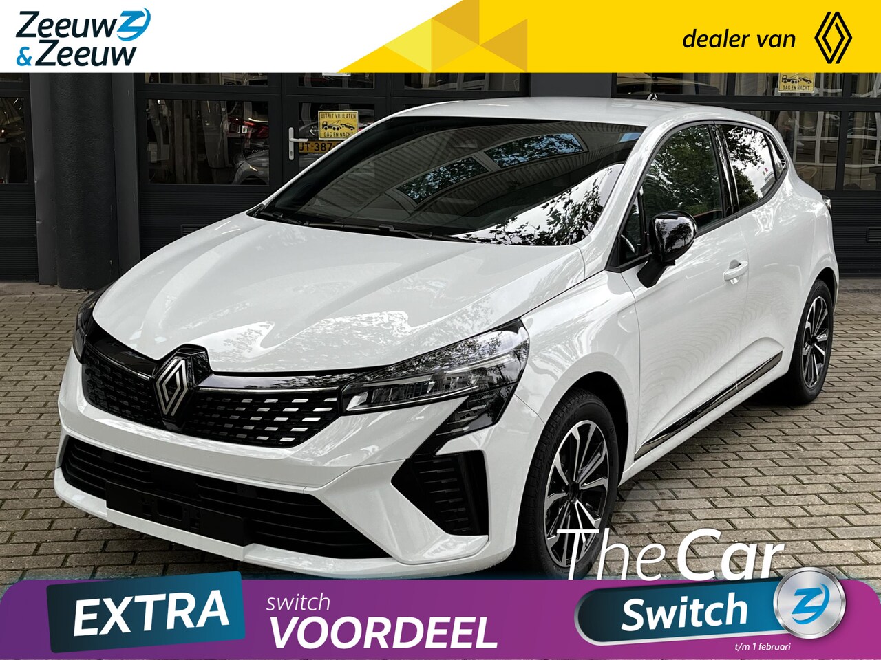 Renault Clio - 1.6 E-Tech Full Hybrid 145 techno | Climate Control | Cruise Control | Apple Carplay/ Andr - AutoWereld.nl