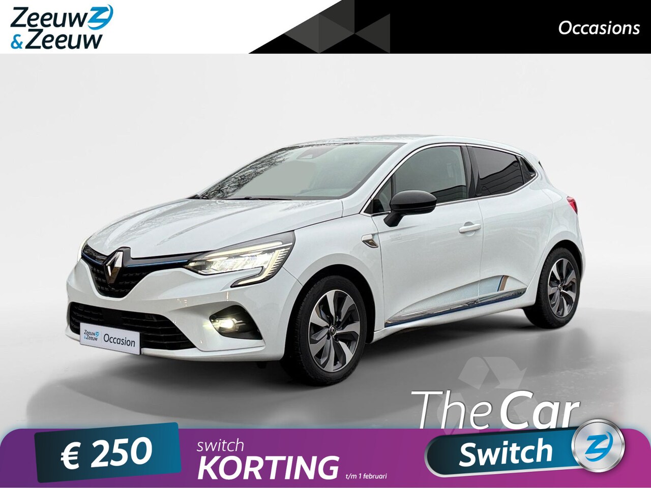 Renault Clio - 1.6 E-Tech Hybrid 140 Serie Limitee E-TECH | Automaat | Achteruitrij Camera | Cruise Contr - AutoWereld.nl