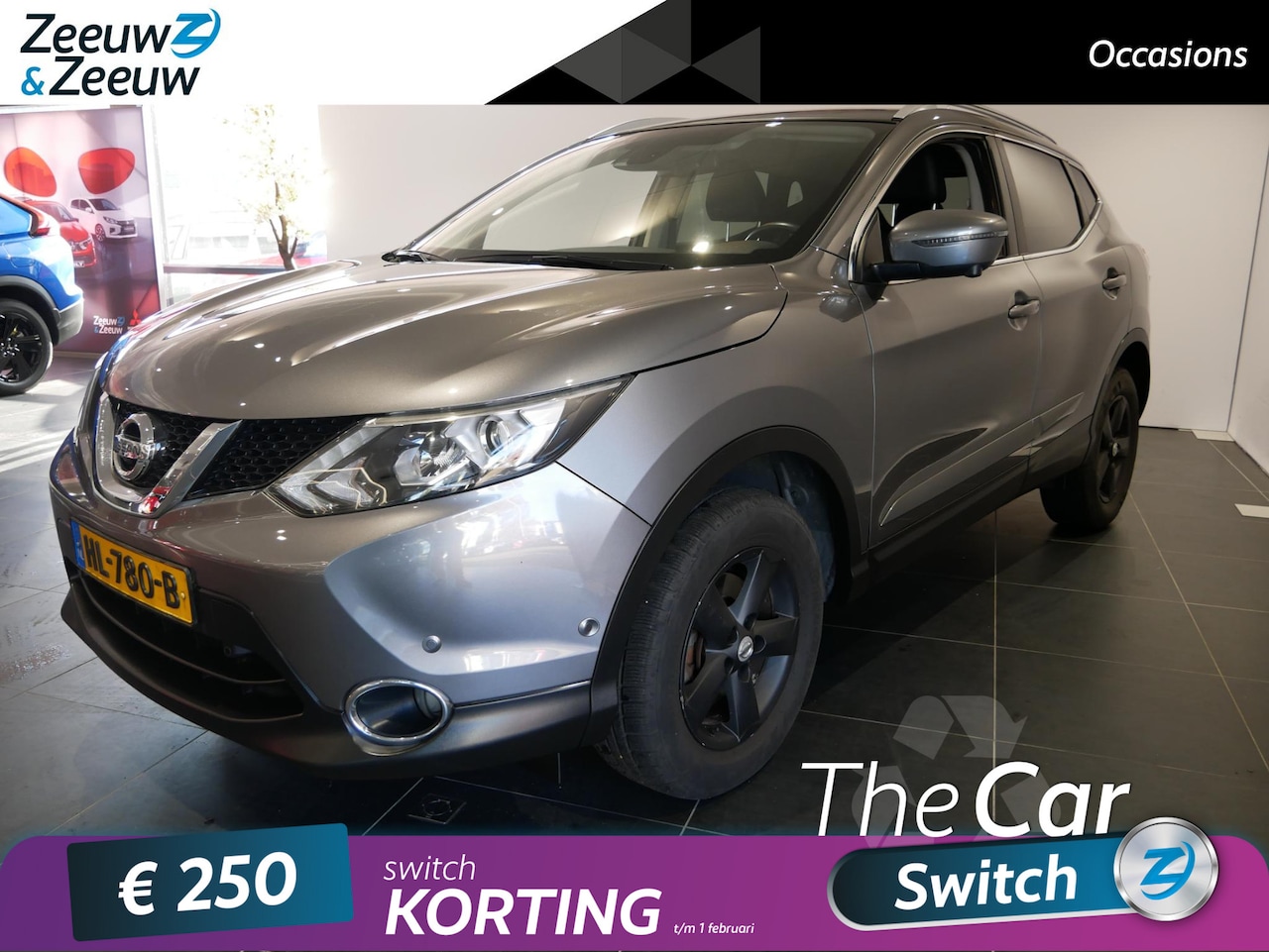 Nissan Qashqai - 1.6 Tekna 17" Trekhaak | Dealer onderhouden - AutoWereld.nl