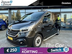 Renault Trafic - 1.6 dCi 95 T27 L1H1 Comfort | Vloerplaat | Airco | Camera | Sidebars | 3 Pers. | Alarm kla