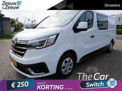 Renault Trafic - 2.0 dCi T29 L2H1 DC Work Edition Direct leverbaar| Navigatie| trekhaak| betimmering| Carpl