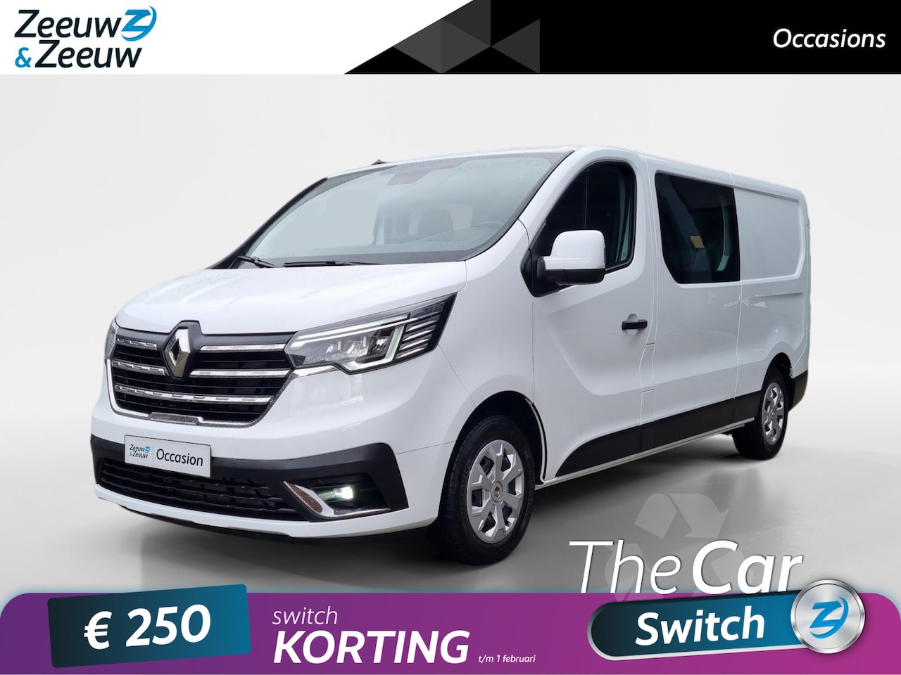 Renault Trafic - 2.0 Blue dCi 110 T29 L2H1 Start DC Cruise control * Trekhaak * Apple carplay / Android Aut - AutoWereld.nl