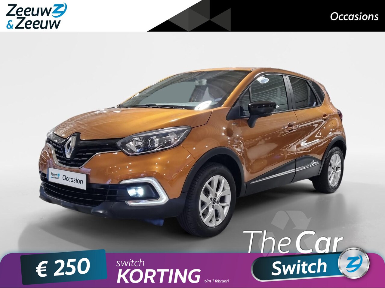 Renault Captur - 0.9 TCe Limited * Trekhaak * Apple carplay / Android auto * Cruise control - AutoWereld.nl