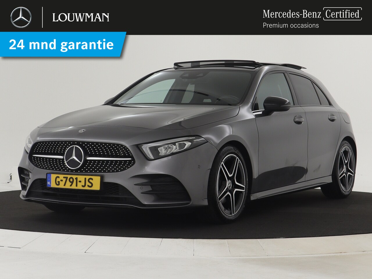 Mercedes-Benz A-klasse - 180 AMG Nightpakket | Panoramadak | Dode Hoek Ass | Stoelverwarming | Augmented Reality | - AutoWereld.nl