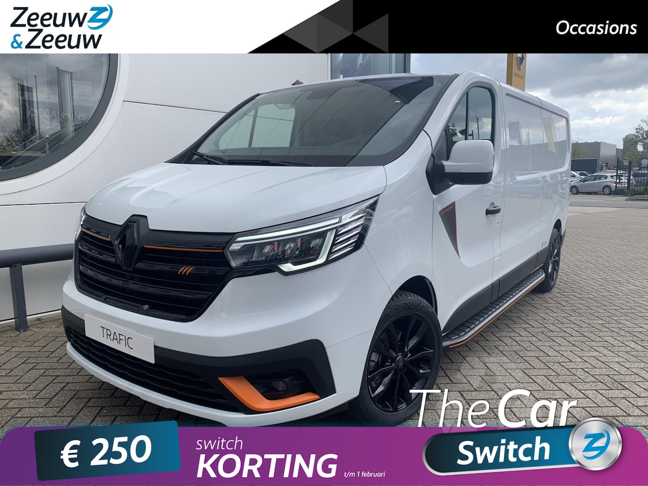 Renault Trafic - 2.0 dCi 130 T30 L2H1 Work Edition Speciale uitvoering, zeer compleet, exclusief bij Zeeuw - AutoWereld.nl