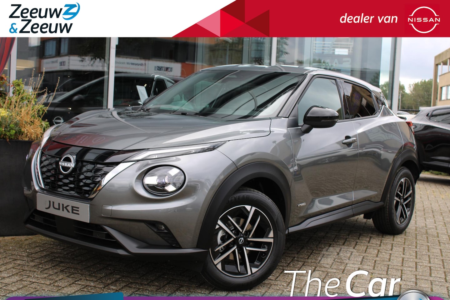 Nissan Juke - 1.6 Hybrid N-Connecta 143PK AUTOMAAT | € 6.000-- Korting! | Achteruitrijcamera | Parkeerse - AutoWereld.nl