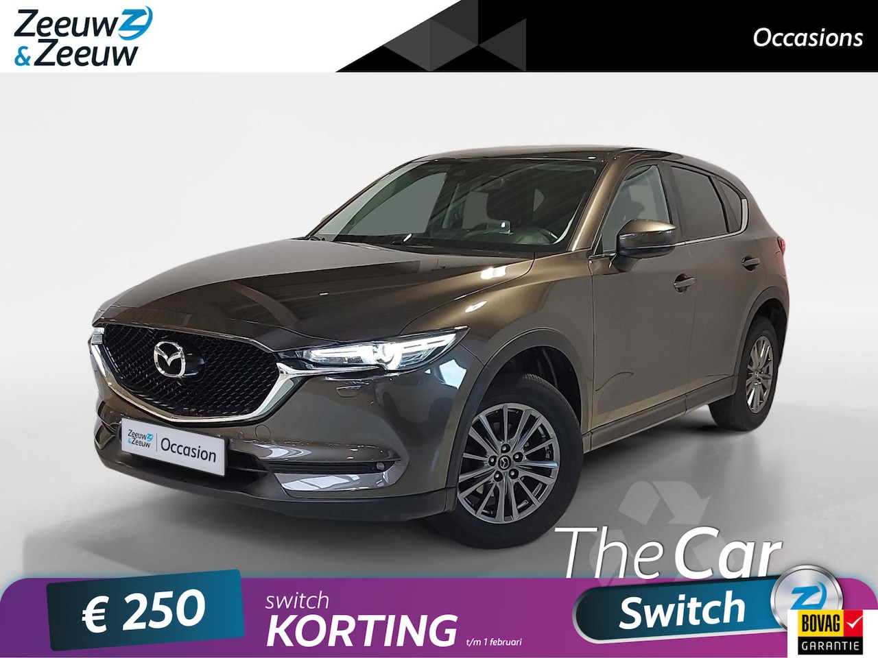 Mazda CX-5 - 2.0 SkyActiv-G 165 Skylease GT | 360-Camera | Parkeersensoren | Trekhaak | Navigatie | App - AutoWereld.nl