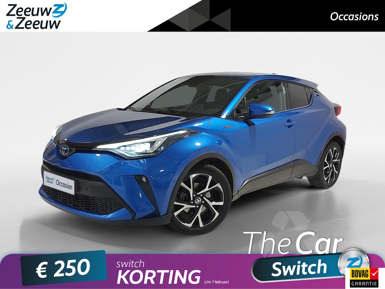 Toyota C-HR - 1.8 Hybrid Business Plus | Achteruitrijcamera | Parkeersensoren | Dodehoek detectie | JBL- - AutoWereld.nl