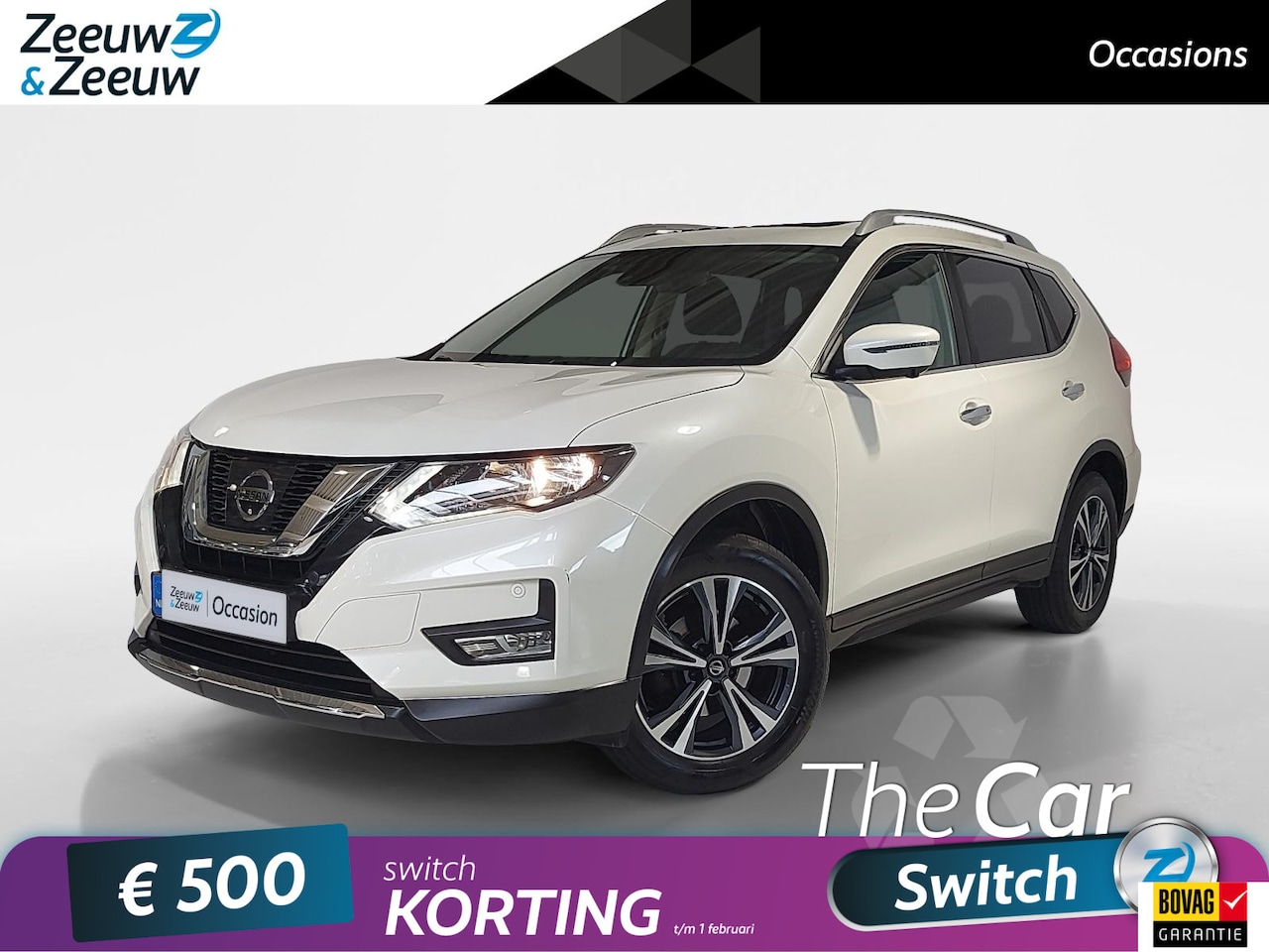 Nissan X-Trail - 1.6 DIG-T N-Connecta | Schuif/Kantel dak | 360-Camera | Parkeersensoren | Elektrische acht - AutoWereld.nl