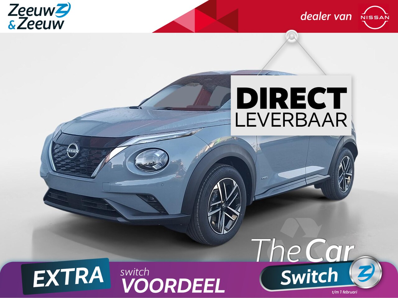 Nissan Juke - 1.6 Hybrid N-Connecta Uit voorraad leverbaar | € 7000,- voorraadkorting | OP = OP - AutoWereld.nl