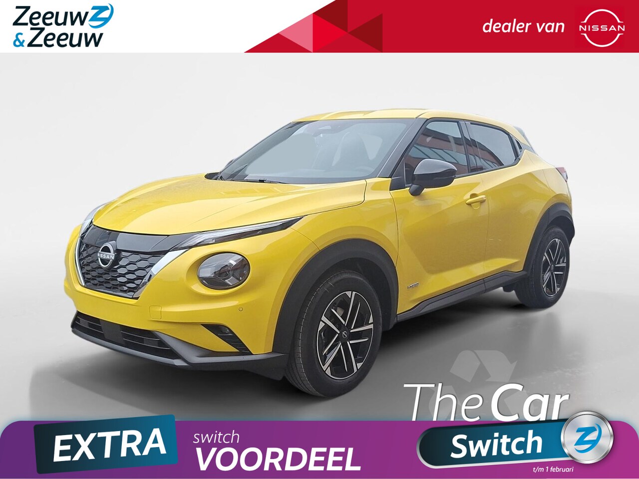 Nissan Juke - 1.6 Hybrid N-Connecta | €7000,- VOORRAADKORTING| COLD PACK |SNEL RIJDEN - AutoWereld.nl