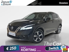 Nissan Qashqai - 1.3 MHEV Xtronic N-Connecta | Panorama dak | 360-Camera | Parkeersensoren | Dodehoek detec