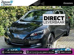 Nissan LEAF - Tekna + Ultrasuede 39 kWh NU FISCAAL ZEER AANTREKKELIJK . VANAF 26.760, - OP = OP | € 11.1