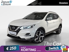 Nissan Qashqai - 1.3 DIG-T Tekna + | Panorama dak | 360-Camera | Parkeersensoren | Dodehoek detectie | Elek