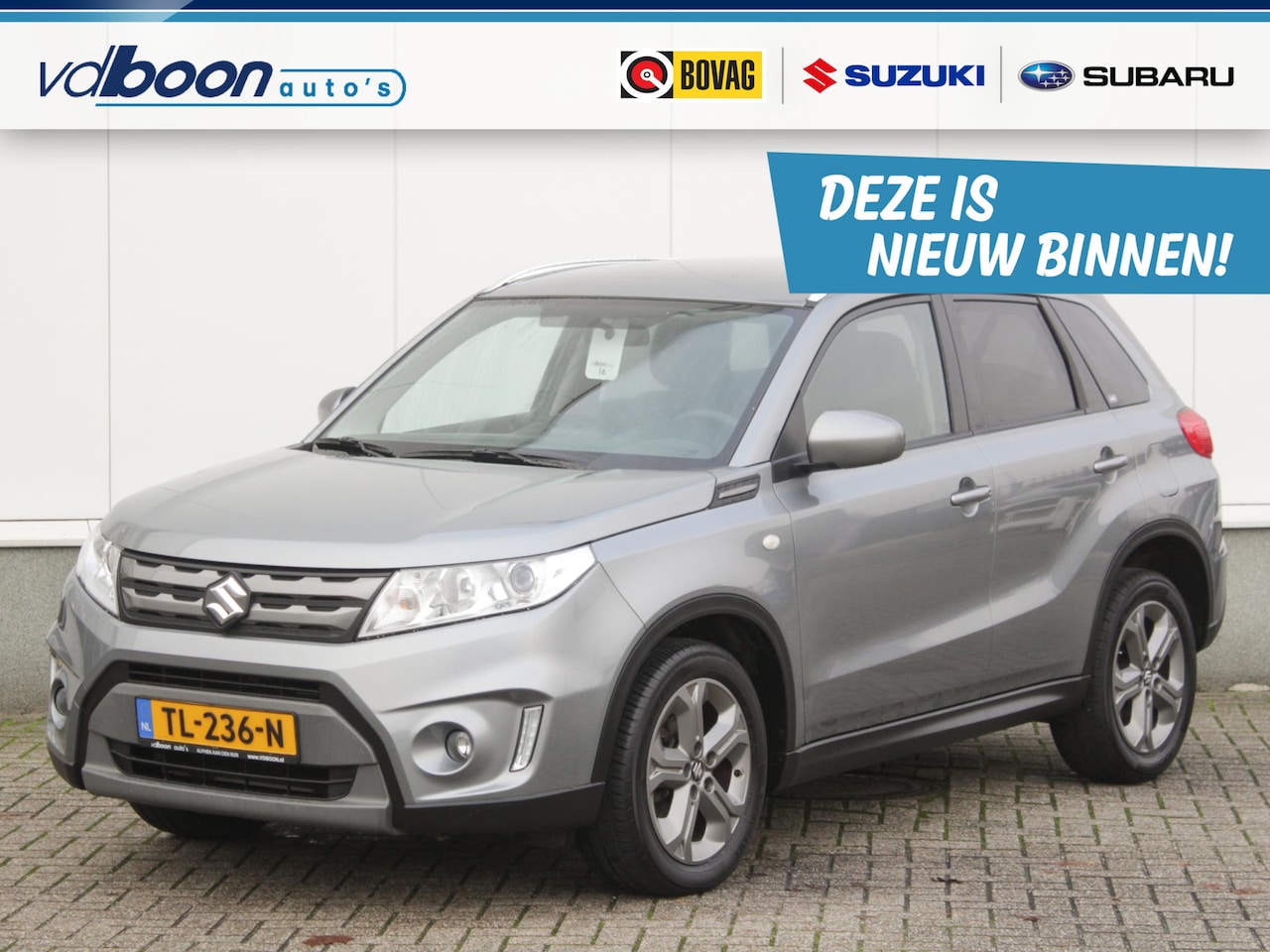 Suzuki Vitara - 1.6 Exclusive Automaat | Navi | Cruise | Camera | Lm-Velgen - AutoWereld.nl