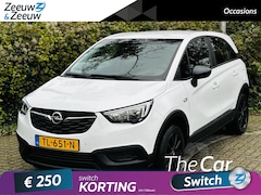 Opel Crossland X - 1.2 Turbo Online Edition Apple Carplay/Android Auto , climate , navi , lm velgen zwart , c