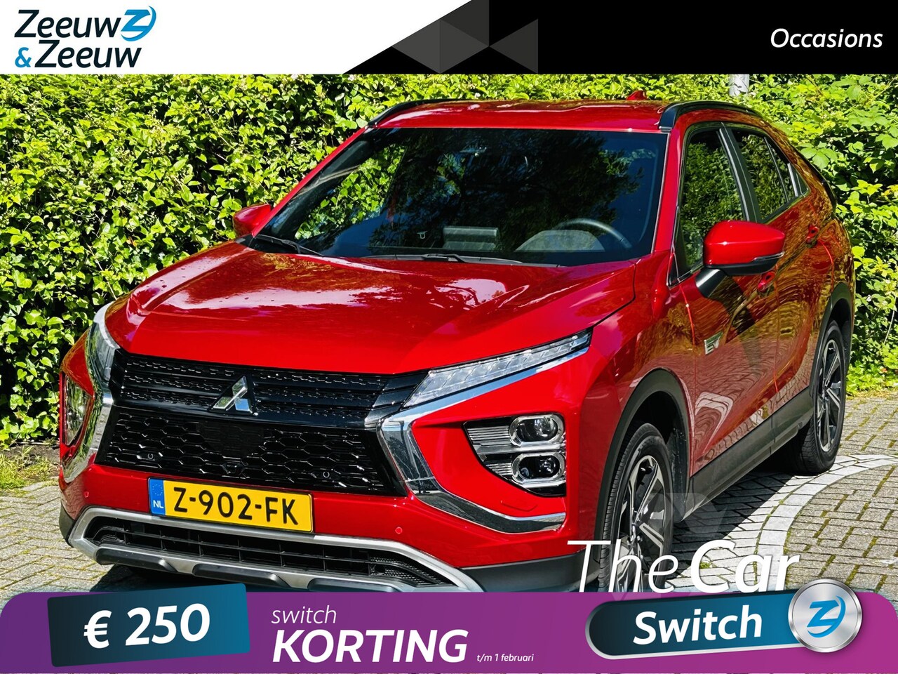 Mitsubishi Eclipse Cross - 2.4 PHEV Intense+ DEMO VOERTUIG VRAAG NAAR DE HUIDIGE KILOMETERSTAND . - AutoWereld.nl