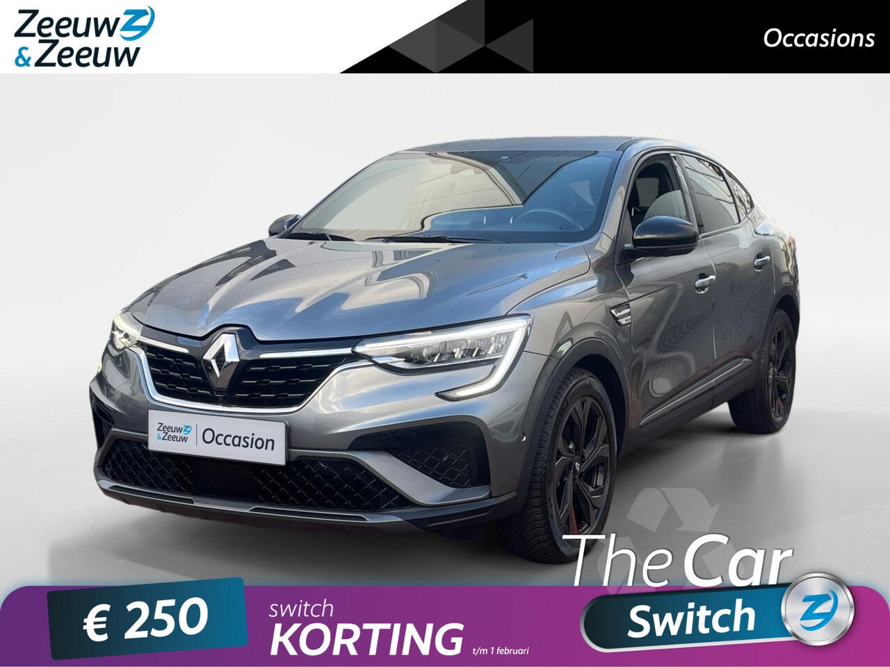 Renault Arkana - 1.6 E-Tech hybrid 145 R.S. Line | Camera | Cruise & Climate Control | Apple Carplay/Androi - AutoWereld.nl