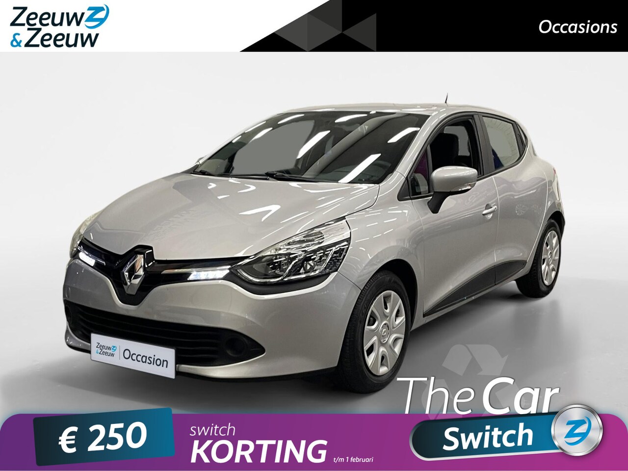 Renault Clio - 0.9 TCe Eco2 Expression | Cruise | Airco | PDC | Navi | Elektrische Ramen - AutoWereld.nl