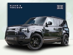 Land Rover Defender 110 - 2.0 P300e X-Dynamic HSE / Santorini Black / Ebony leather / Uitklapbare trekhaak