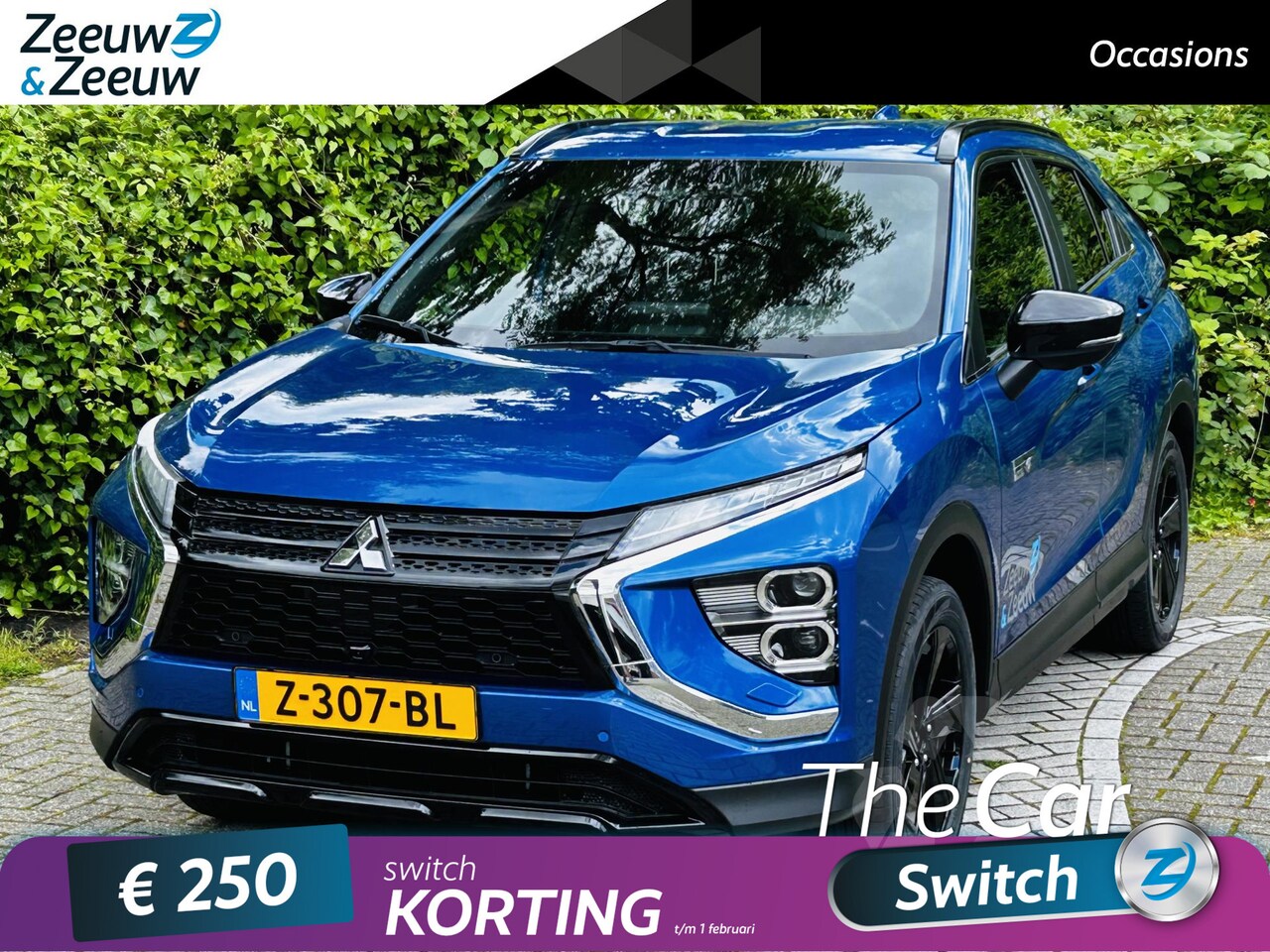 Mitsubishi Eclipse Cross - 2.4 PHEV Black Edition DEMO VOERTUIG VRAAG NAAR DE HUIDIGE KILOMETERSTAND , BLACK EDTION Z - AutoWereld.nl