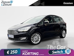 Ford C-Max - 1.0 Titanium | Camera | 1e eigenaar | 100% onderhouden | Navigatie | Voorruitverwarming |